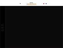 Tablet Screenshot of hotel-horizon.gr